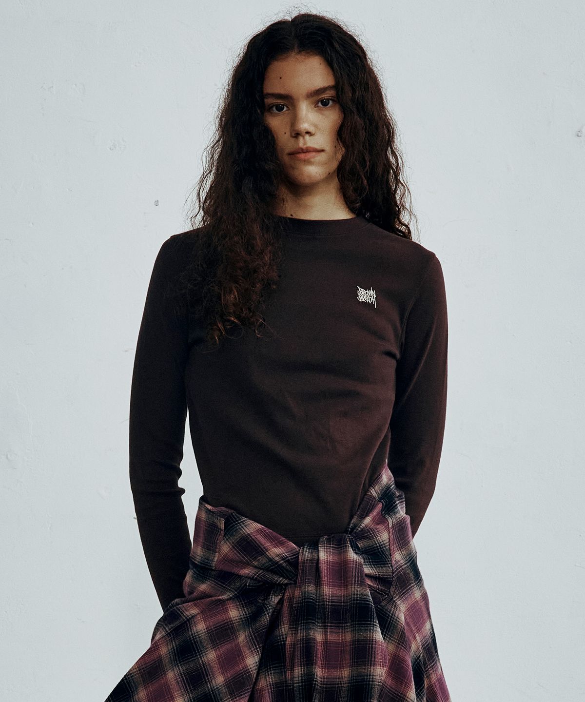 브라운브레스(BROWNBREATH) W LAYERED LONGSLEEVE