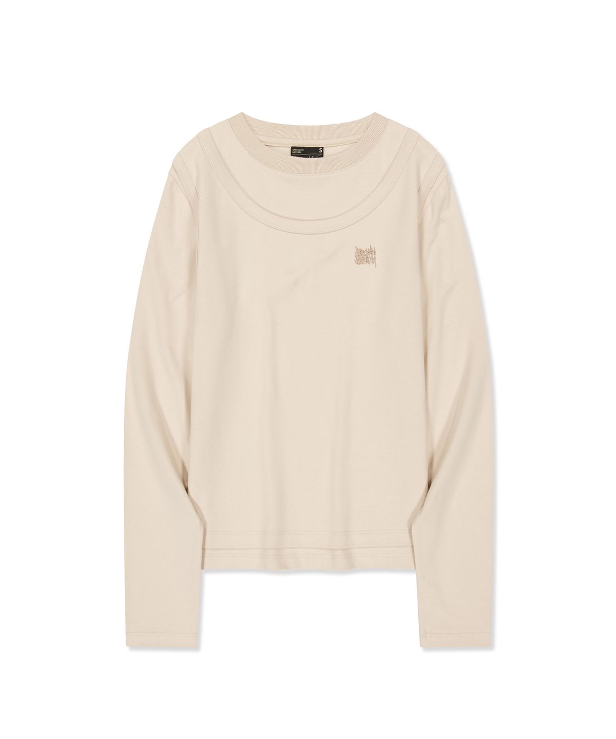 브라운브레스(BROWNBREATH) W TWO LAYER LONGSLEEVE
