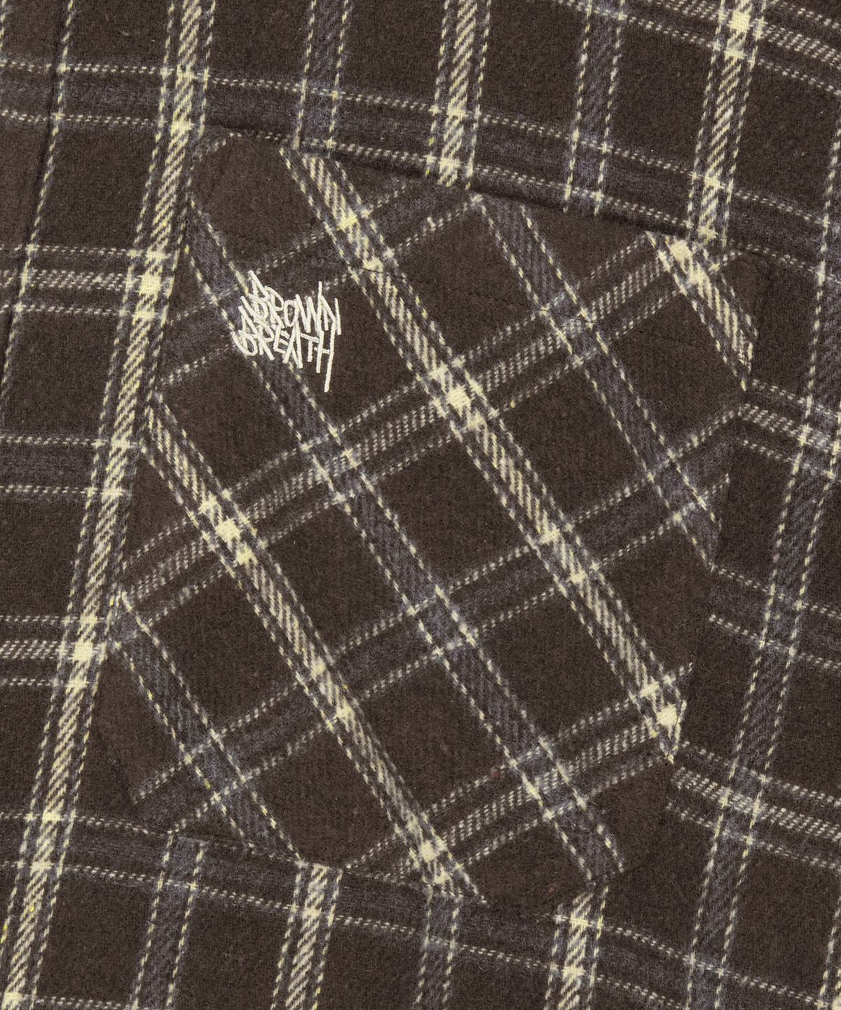 브라운브레스(BROWNBREATH) TAG BRUSH CHECK SHIRTS
