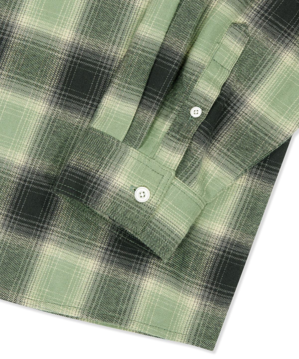 브라운브레스(BROWNBREATH) TAG OMBRE CHECK SHIRTS