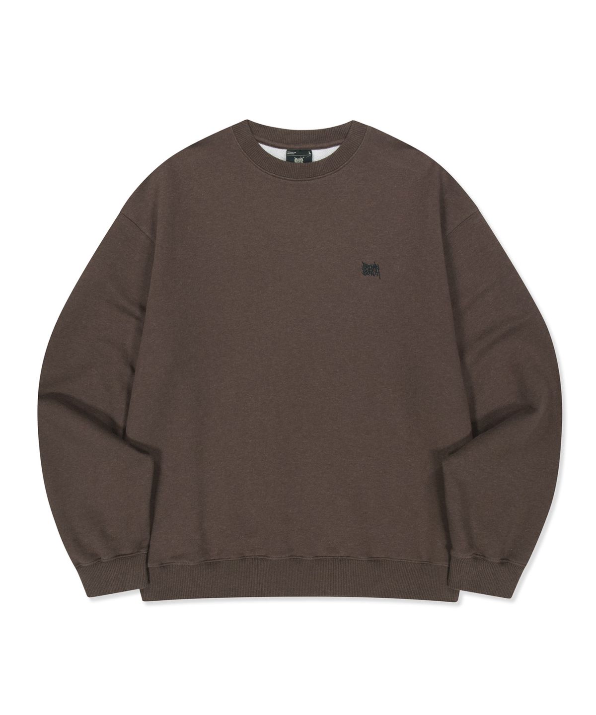 브라운브레스(BROWNBREATH) TAG CREWNECK