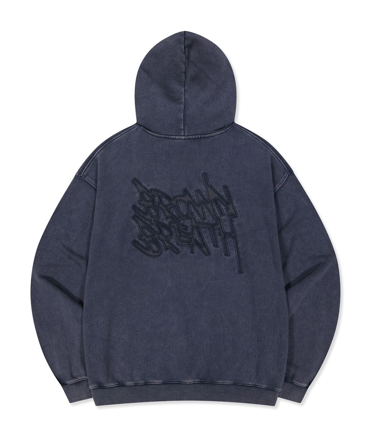 브라운브레스(BROWNBREATH) WASHED TAG HOODIE