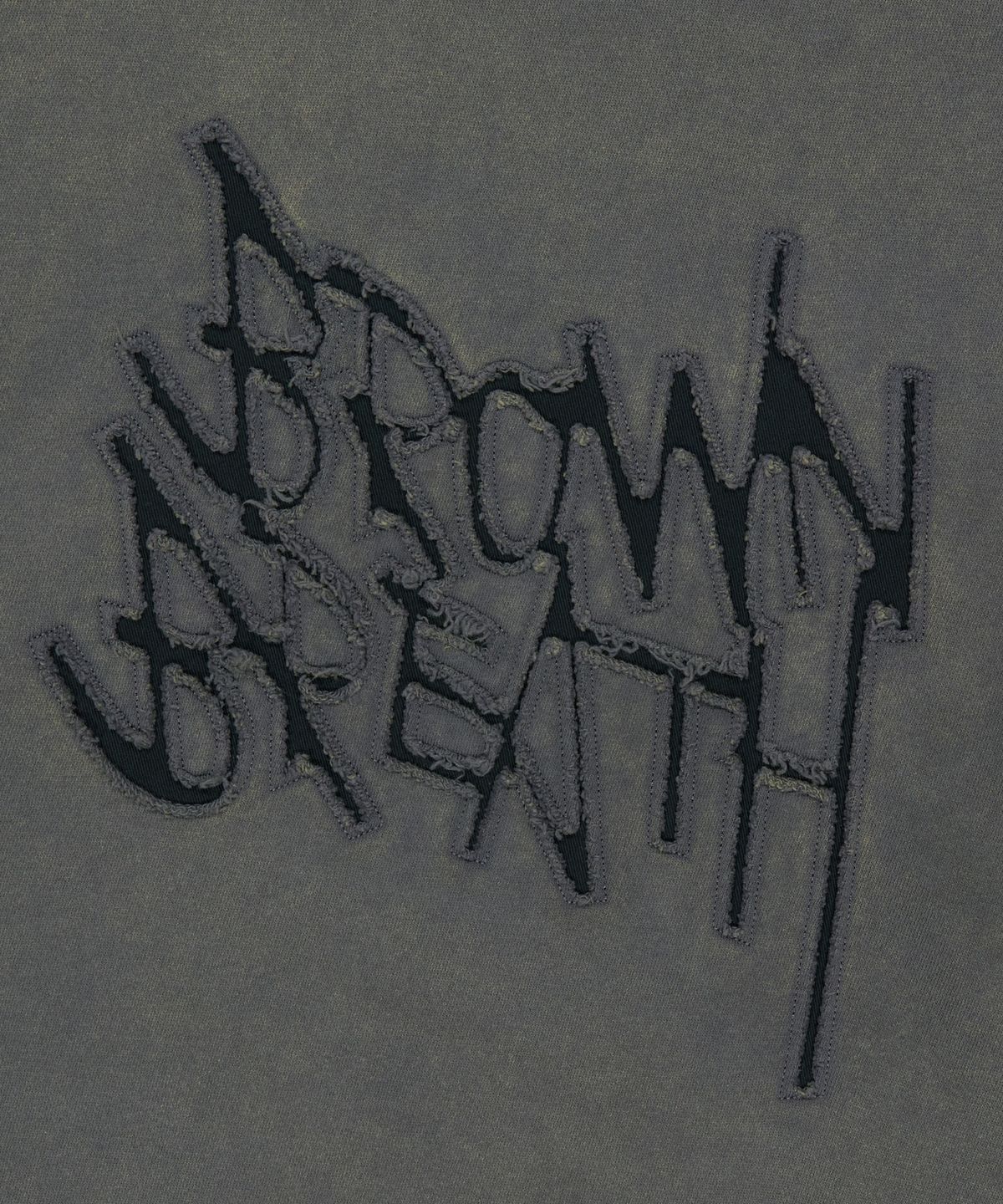 브라운브레스(BROWNBREATH) WASHED TAG HOODIE