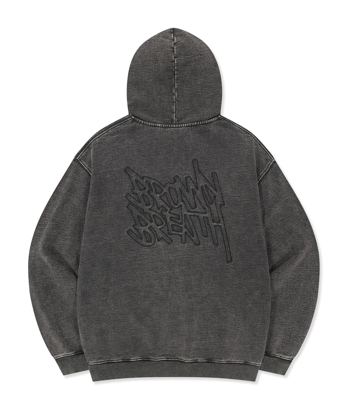 브라운브레스(BROWNBREATH) WASHING DENIM SWEAT HOODIE