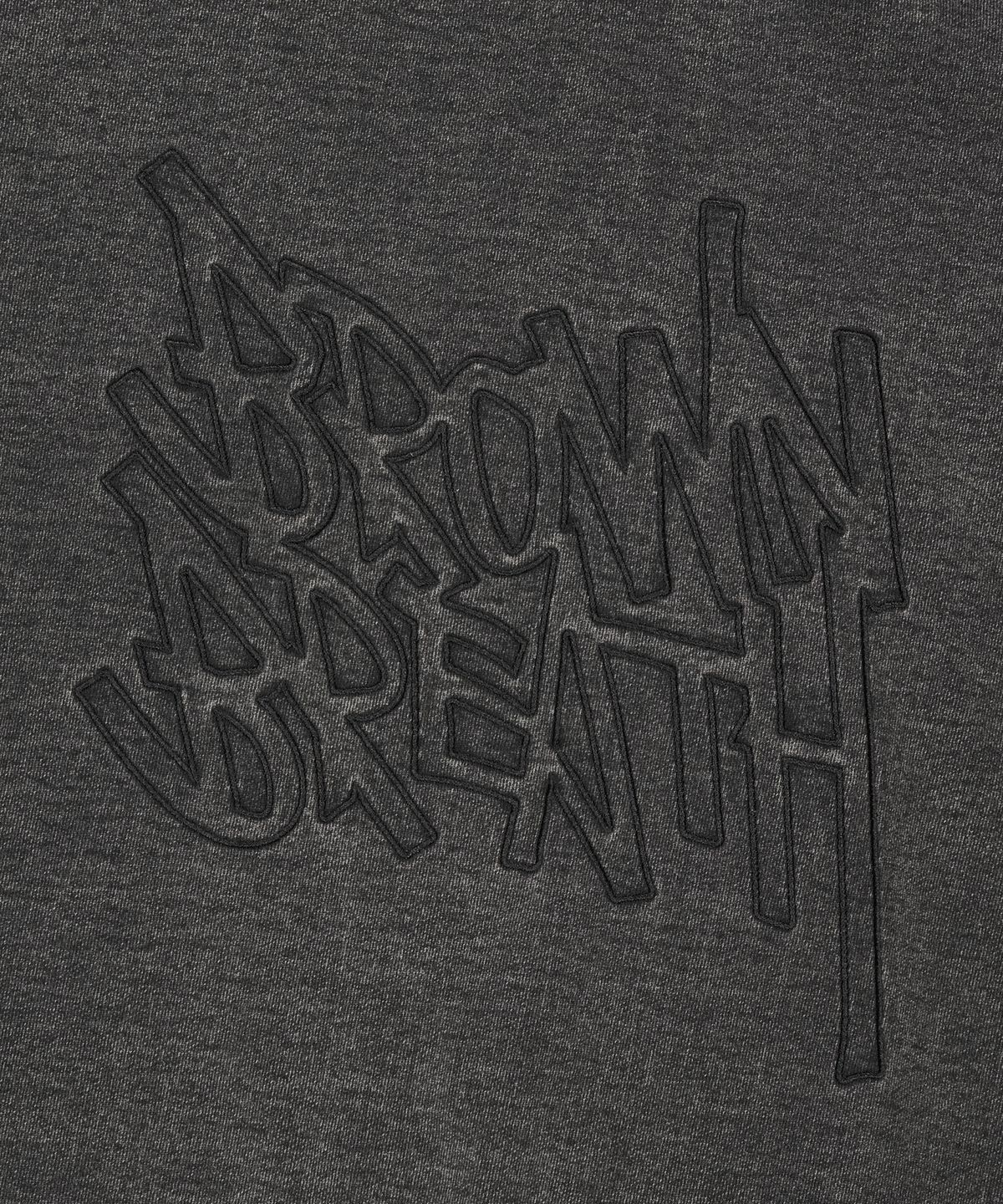 브라운브레스(BROWNBREATH) WASHING DENIM SWEAT HOODIE