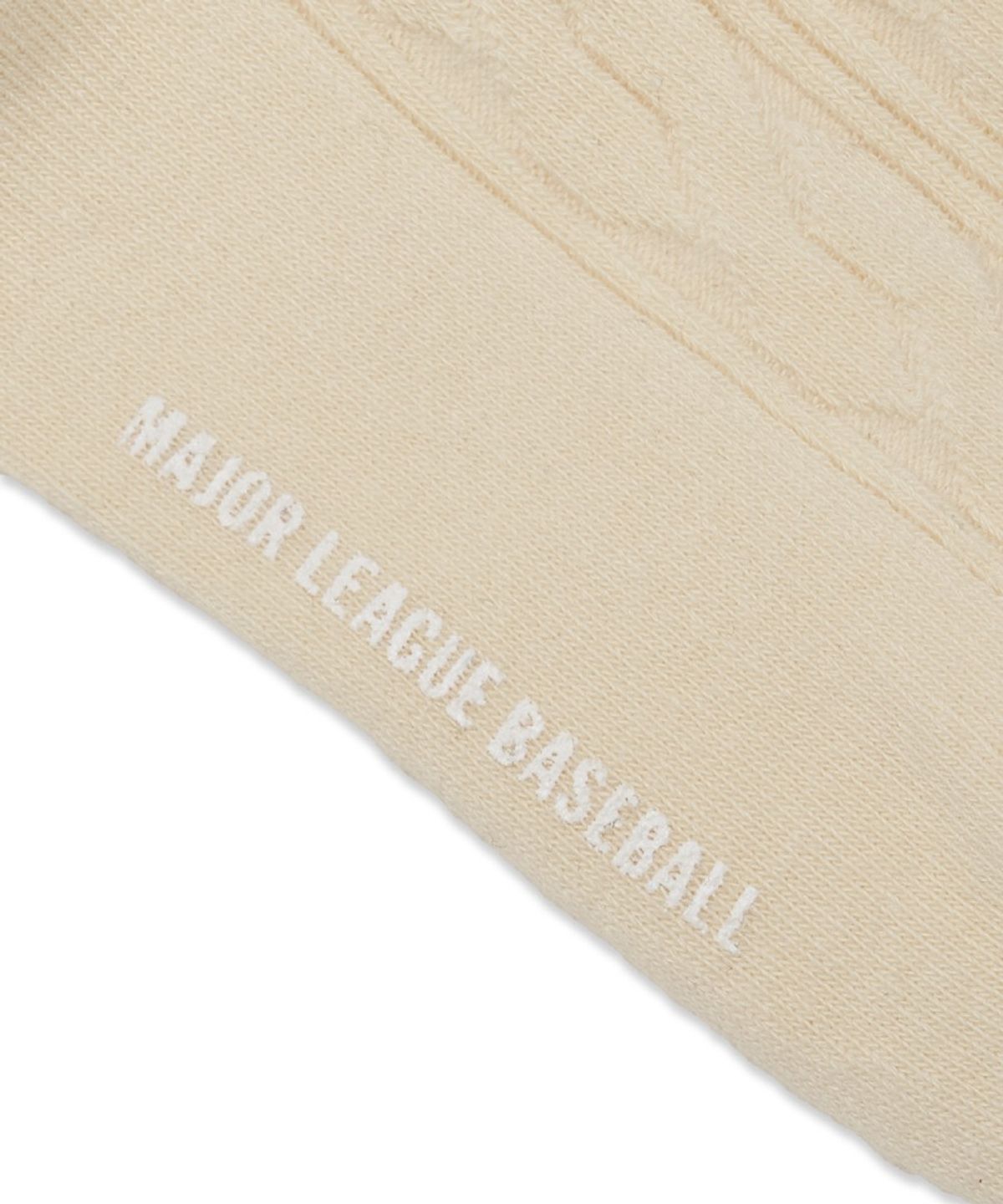 엠엘비 키즈(MLB KIDS) 니트 방울 니삭스 NY (Skin Beige)
