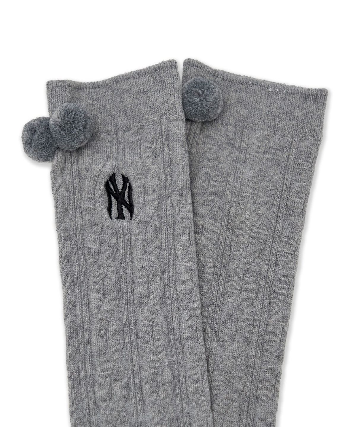 엠엘비 키즈(MLB KIDS) 니트 방울 니삭스 NY