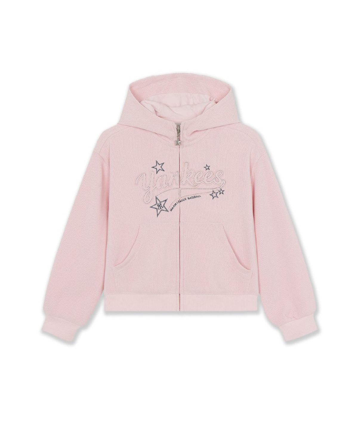 엠엘비 키즈(MLB KIDS) 스트릿 걸즈 후드집업 와이드팬츠 세트 NY (L.Pink)