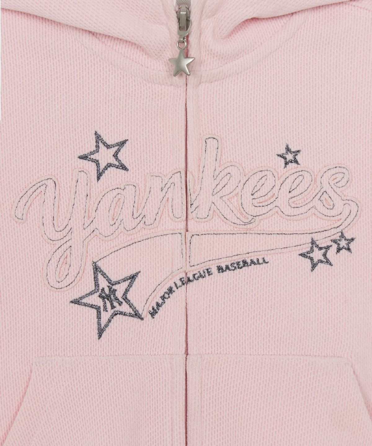 엠엘비 키즈(MLB KIDS) 스트릿 걸즈 후드집업 와이드팬츠 세트 NY (L.Pink)