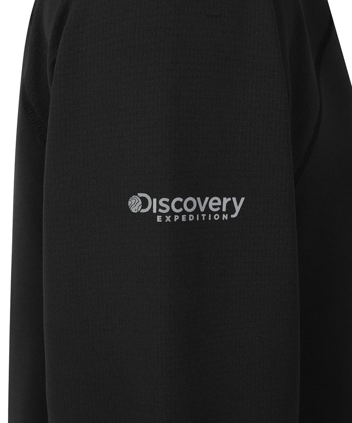 디스커버리 익스페디션(DISCOVERY EXPEDITION) 남성 핑거홀 긴팔티 (BLACK)