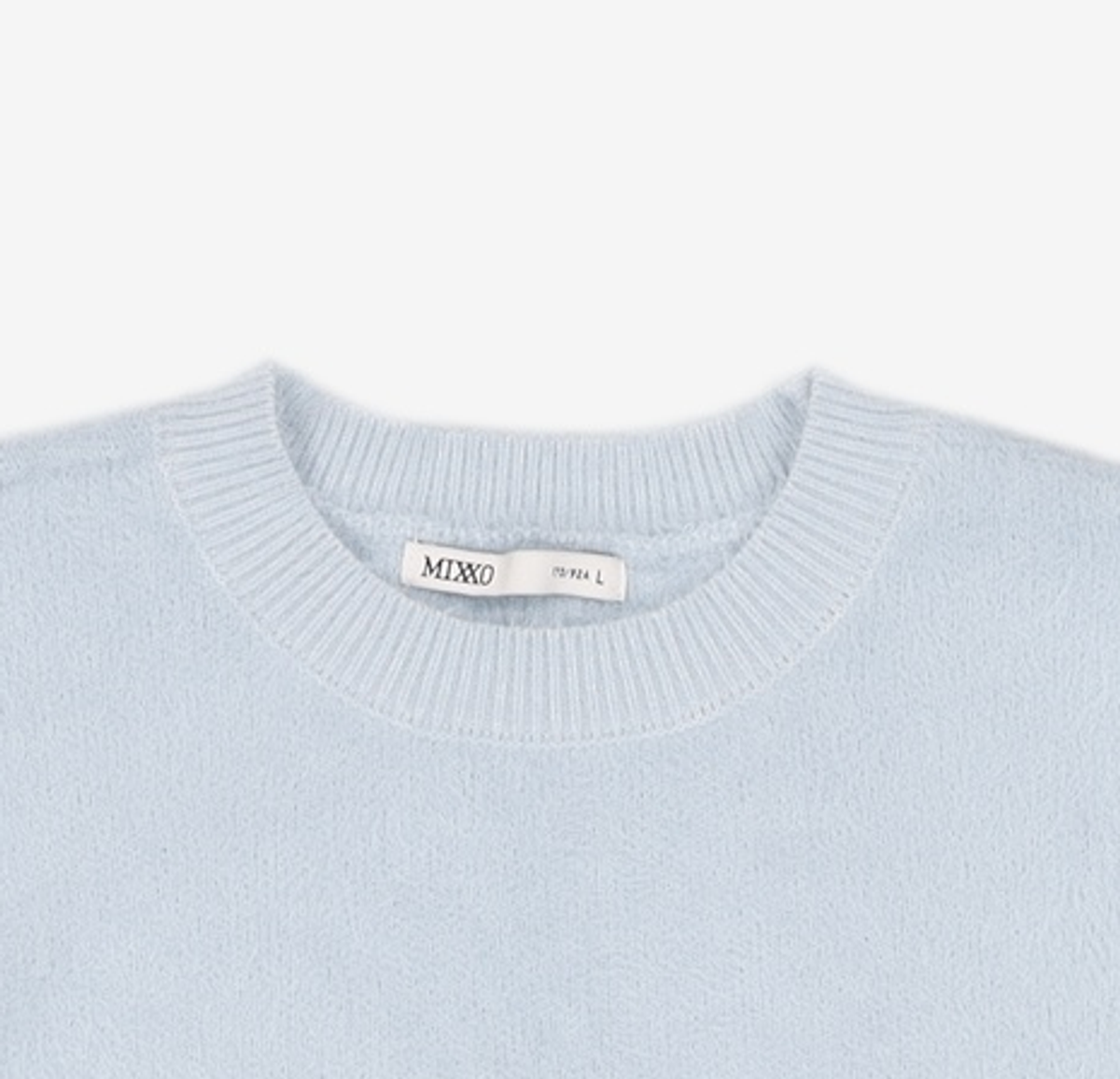 미쏘(MIXXO) 베이직 날개사 풀오버_MIWKAEV10T L
