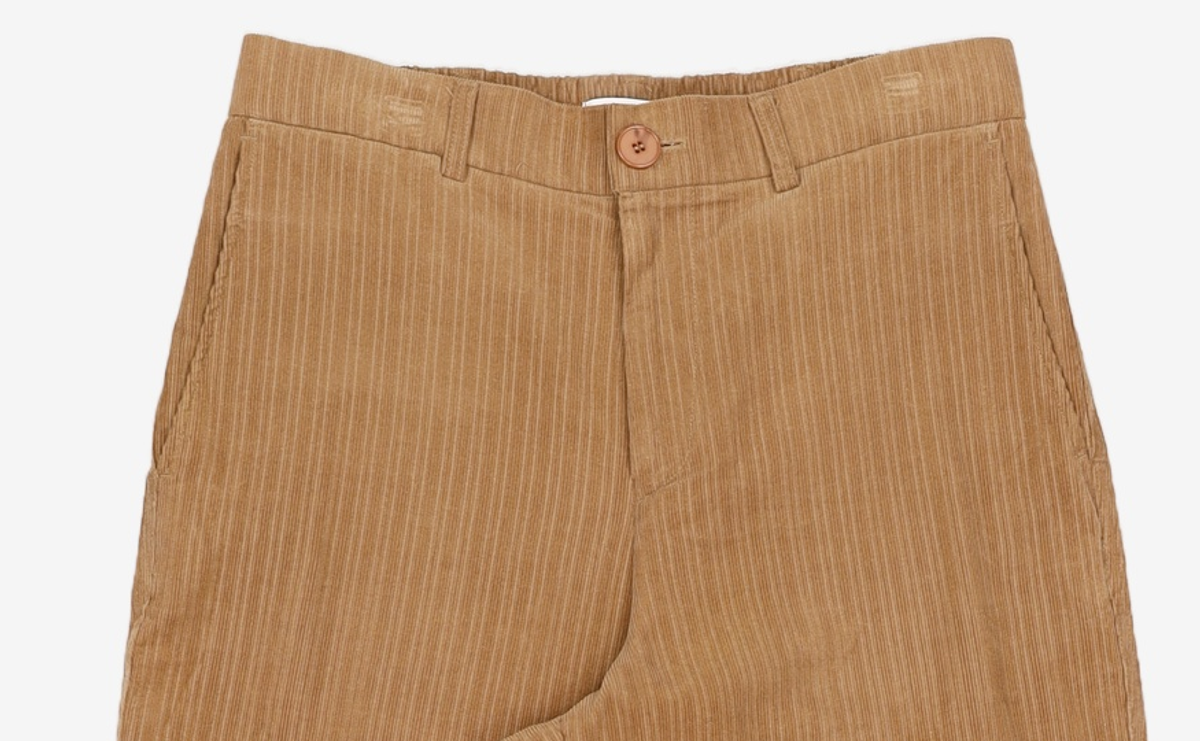 드로우핏(DRAW FIT) CORDUROY WIDE WES PANTS [BEIGE] M