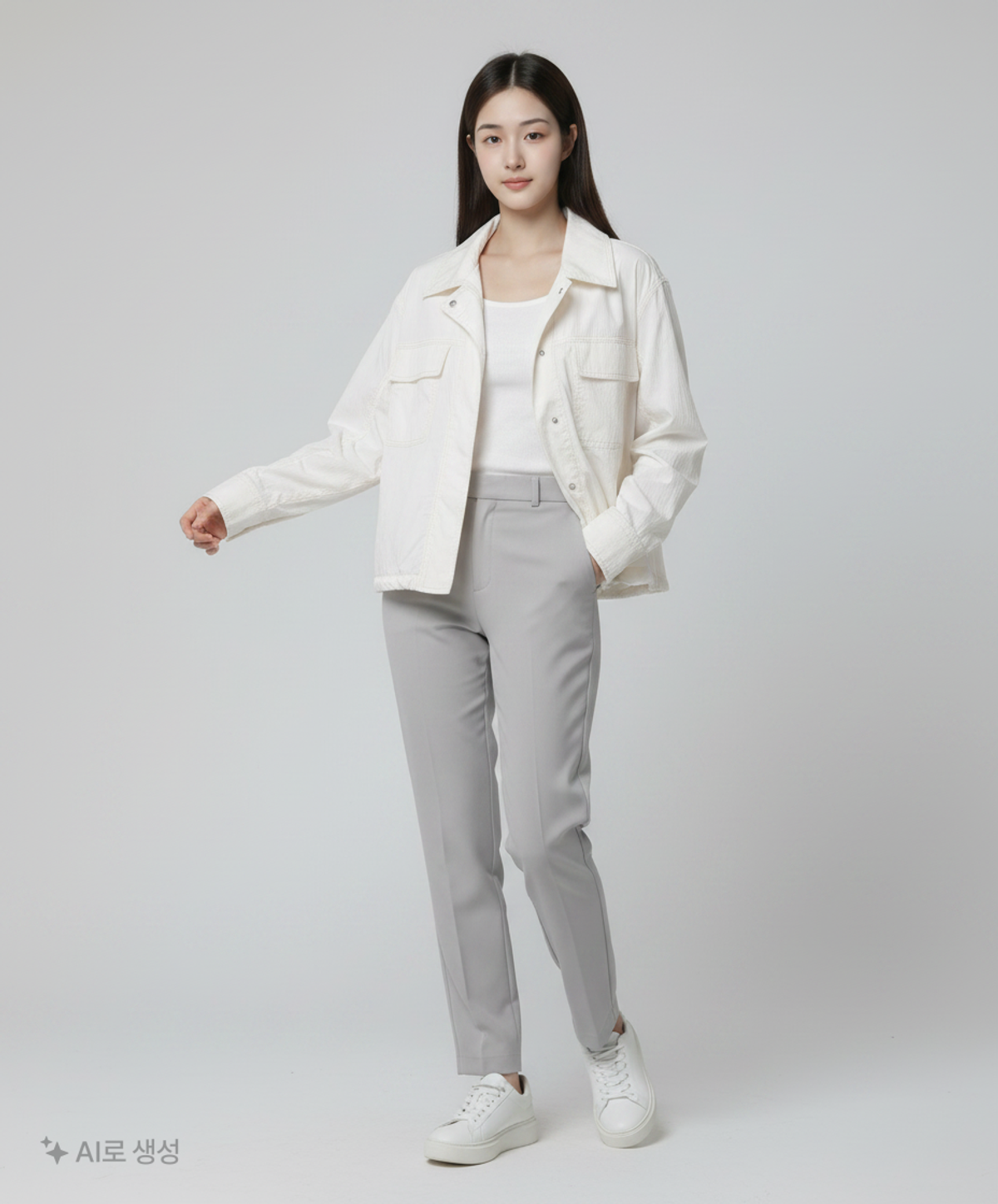 루에브르(LOEUVRE) 아노락 재킷 L