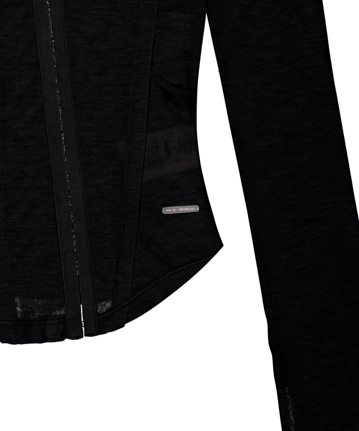 락케이크(ROCKCAKE) Hook Collar Shirt - Black
