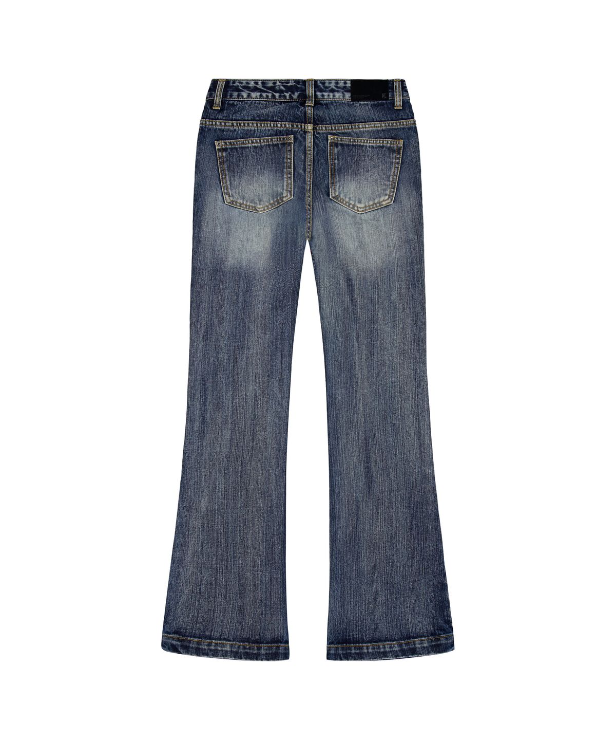 락케이크(ROCKCAKE) Harlow Semi Bootcut Denim - Ash Blue