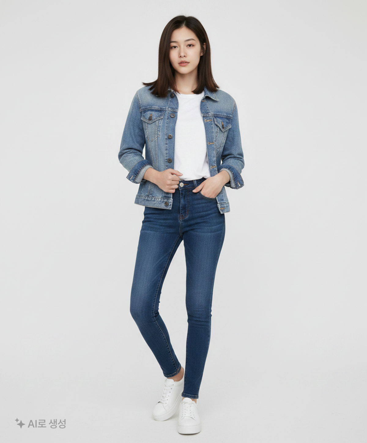 유니클로(UNIQLO) 데님/트러커 재킷 S