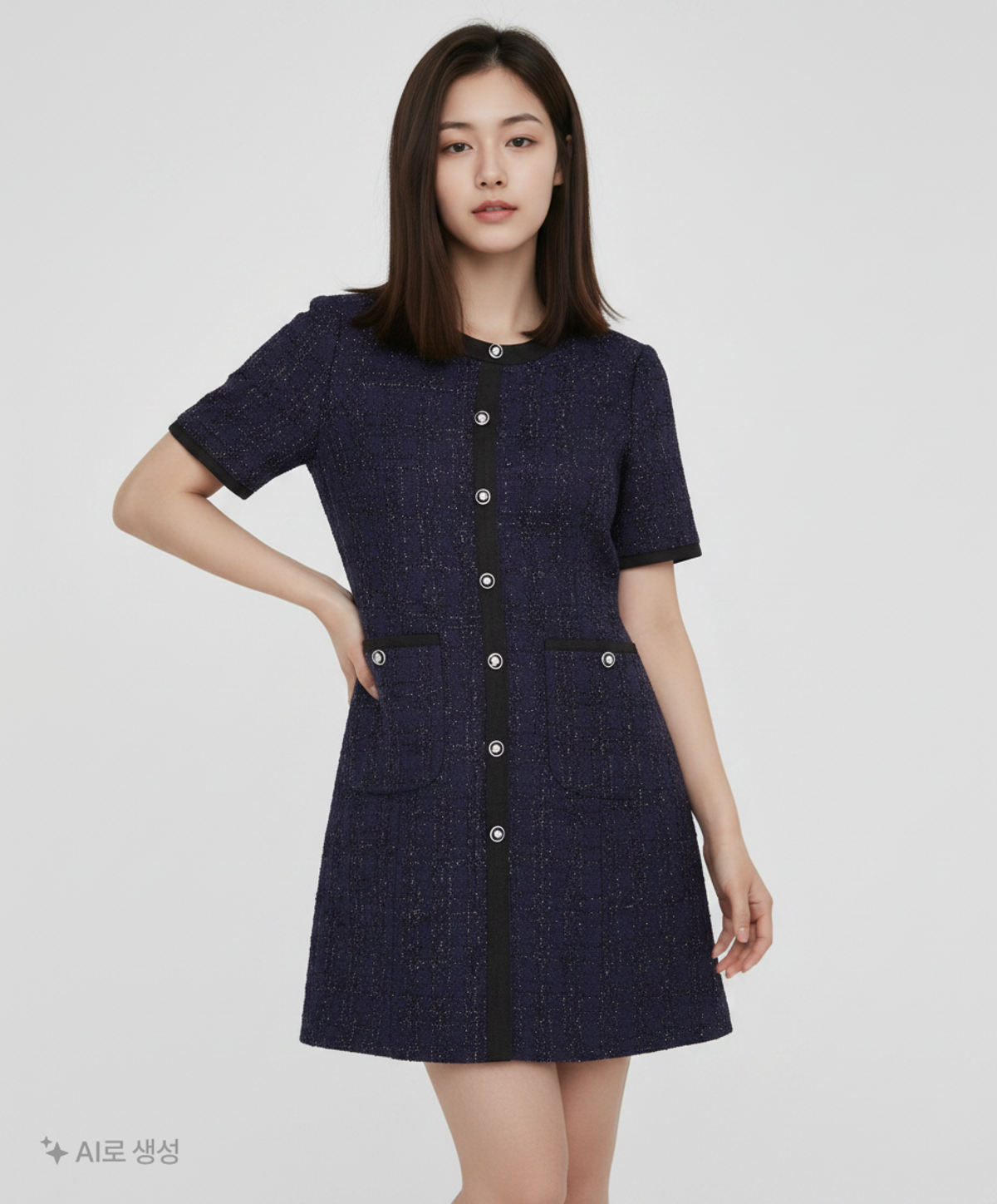 룩캐스트(LOOKAST) 미니 원피스 M