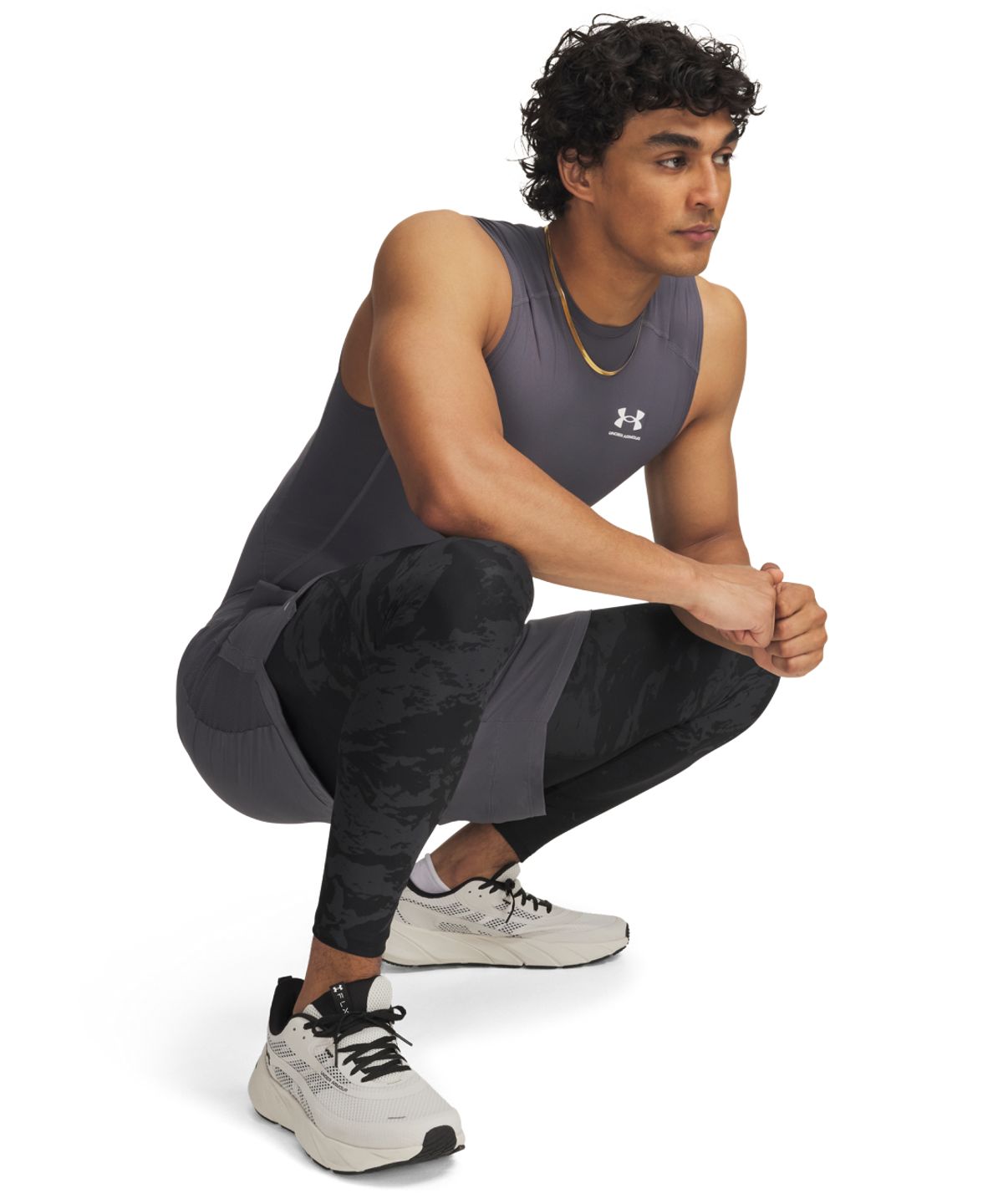 언더아머(UNDERARMOUR) 히트기어 아머 컴프레션 슬리브리스 1361522-025