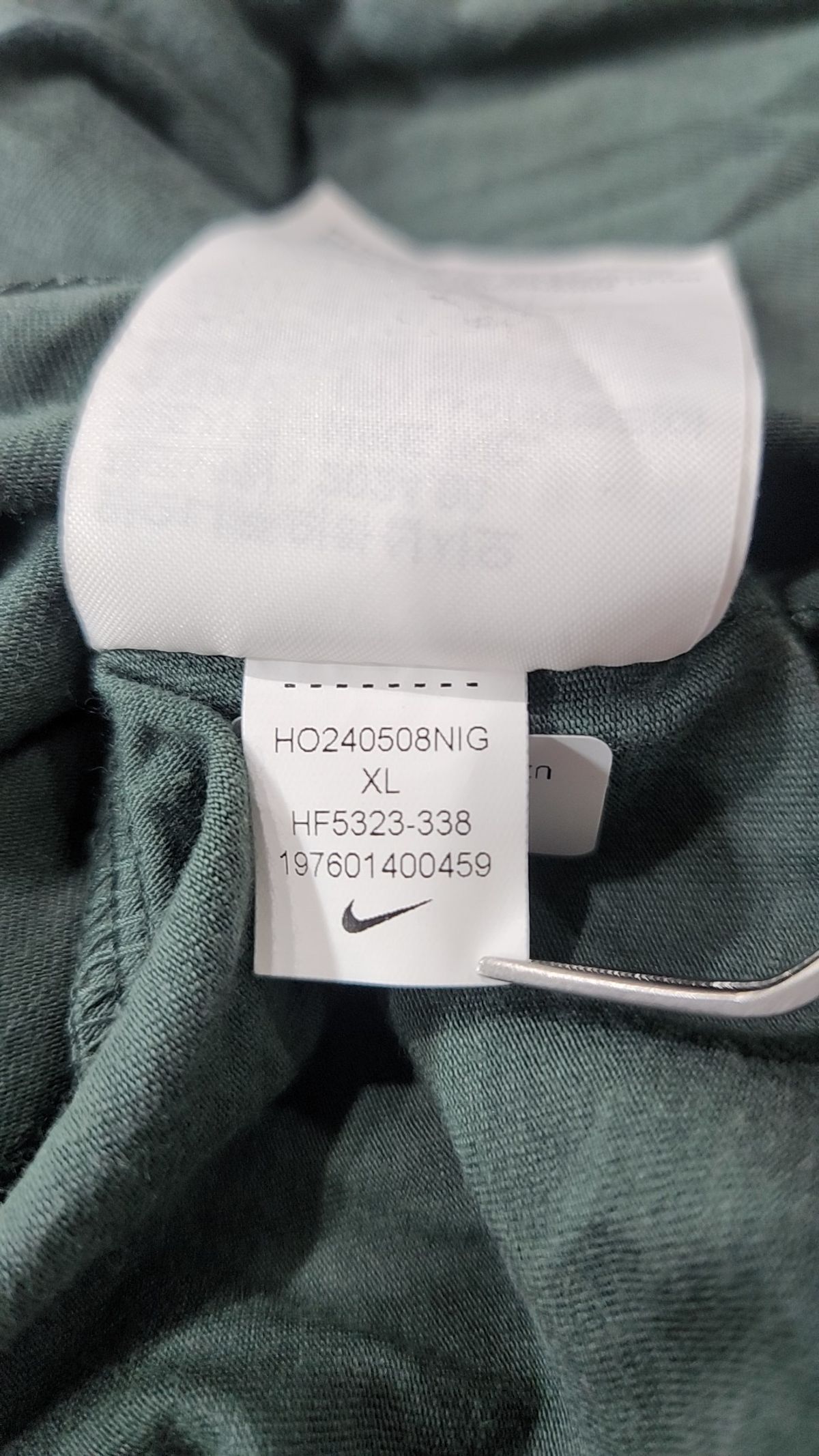 나이키(NIKE) 스포츠웨어 칠 니트 긴소매 크롭 W - 빈티지 그린 / HF5323-338 XL