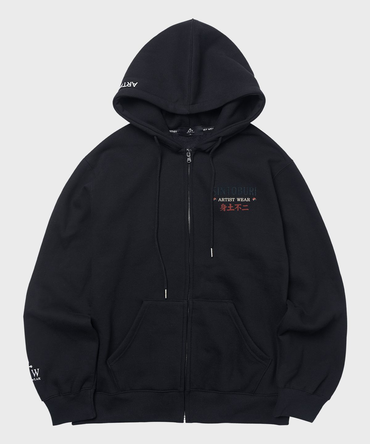 아티스트웨어(ARTISTWEAR) 신토불이 후드집업 - 2COLOR