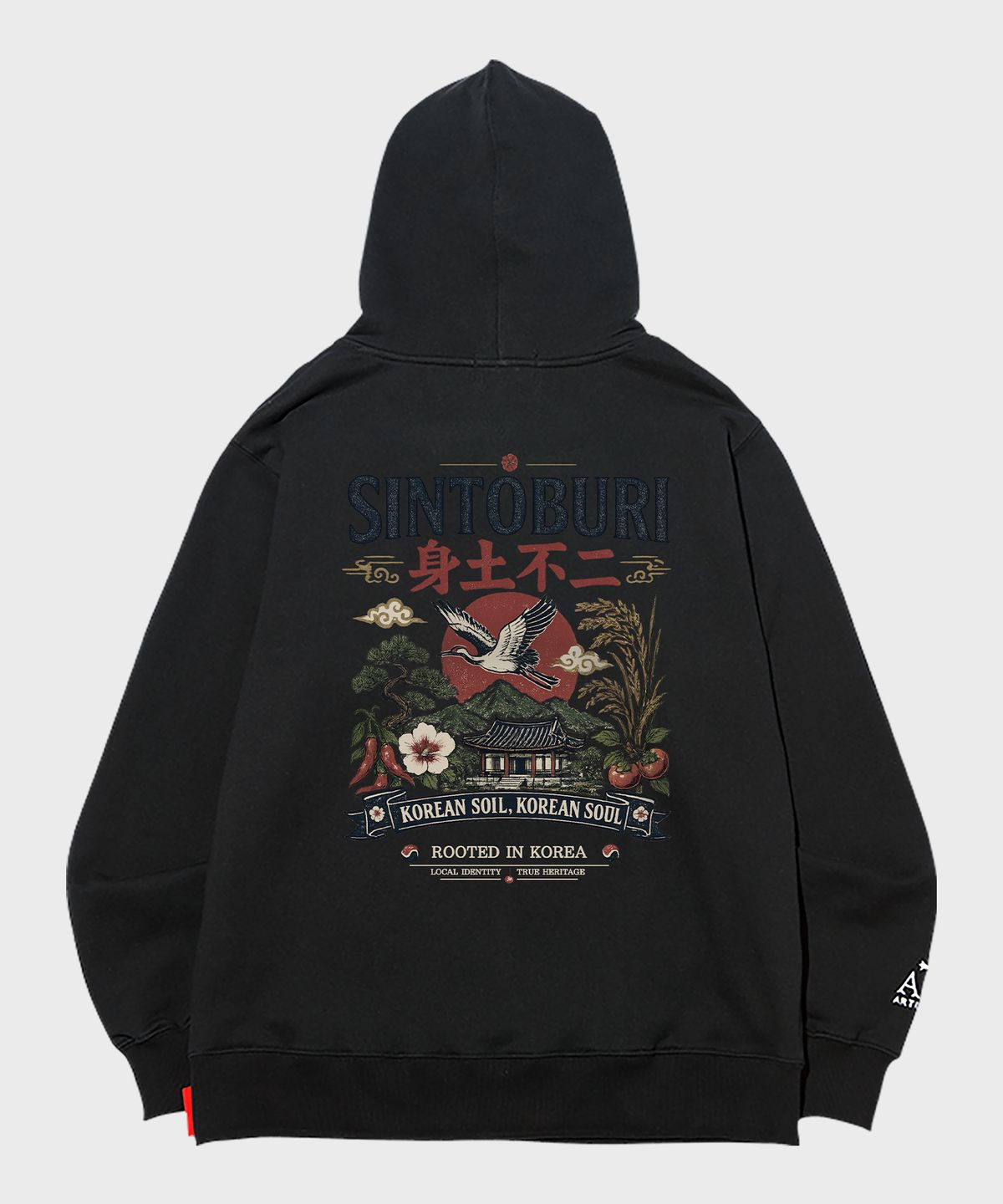 아티스트웨어(ARTISTWEAR) 신토불이 후드집업 - 2COLOR