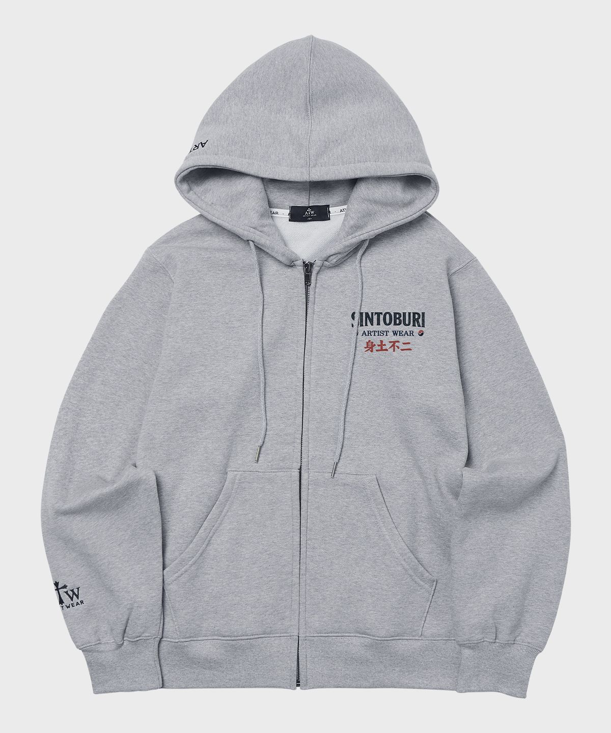 아티스트웨어(ARTISTWEAR) 신토불이 후드집업 - 2COLOR