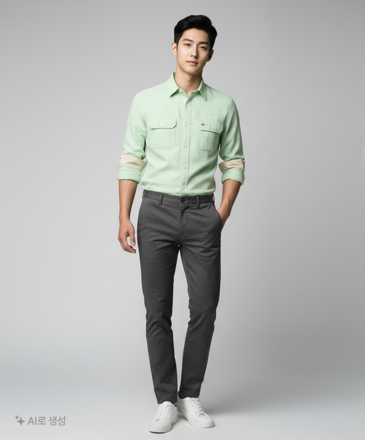 라코스테(LACOSTE) 캐주얼 셔츠 38
