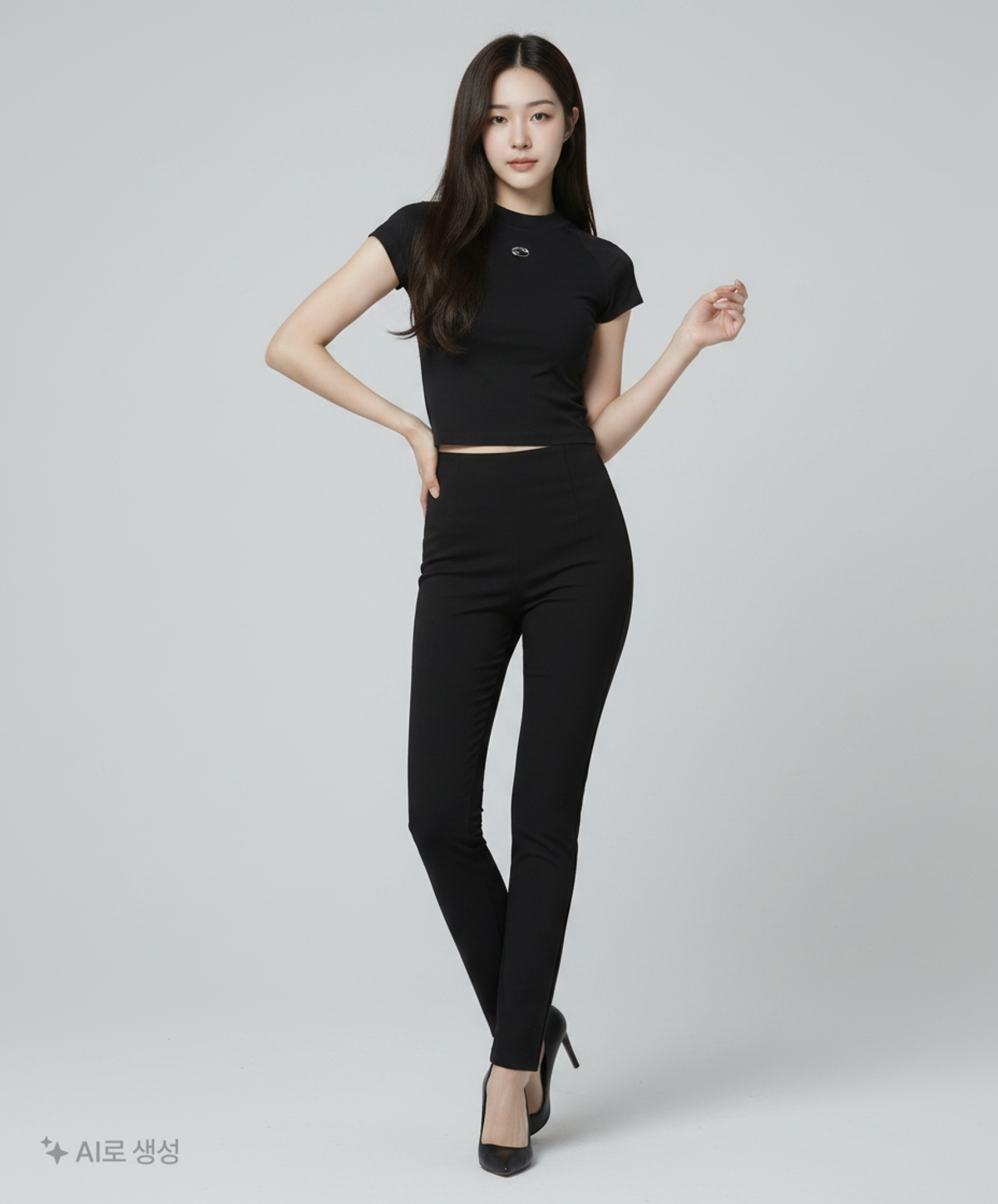 젠더스트(ZENDUST) Loe Back Hole T-Shirt - 7COL S