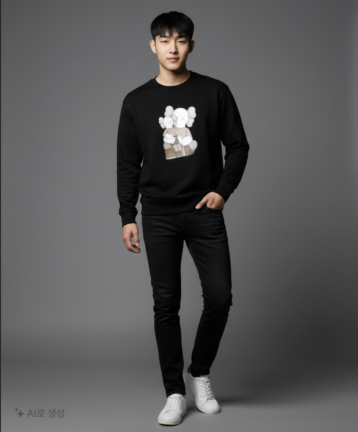유니클로(UNIQLO) 맨투맨/스웨트셔츠 L