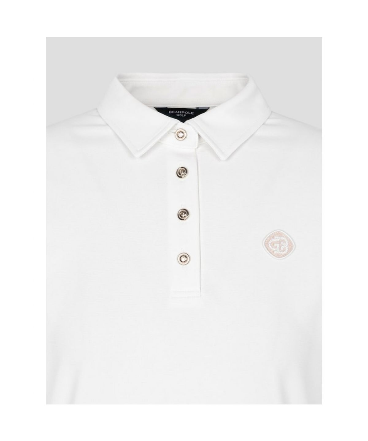 빈폴골프(BEANPOLE GOLF) 여성 베이직 칼라 긴소매 티셔츠 - 화이트