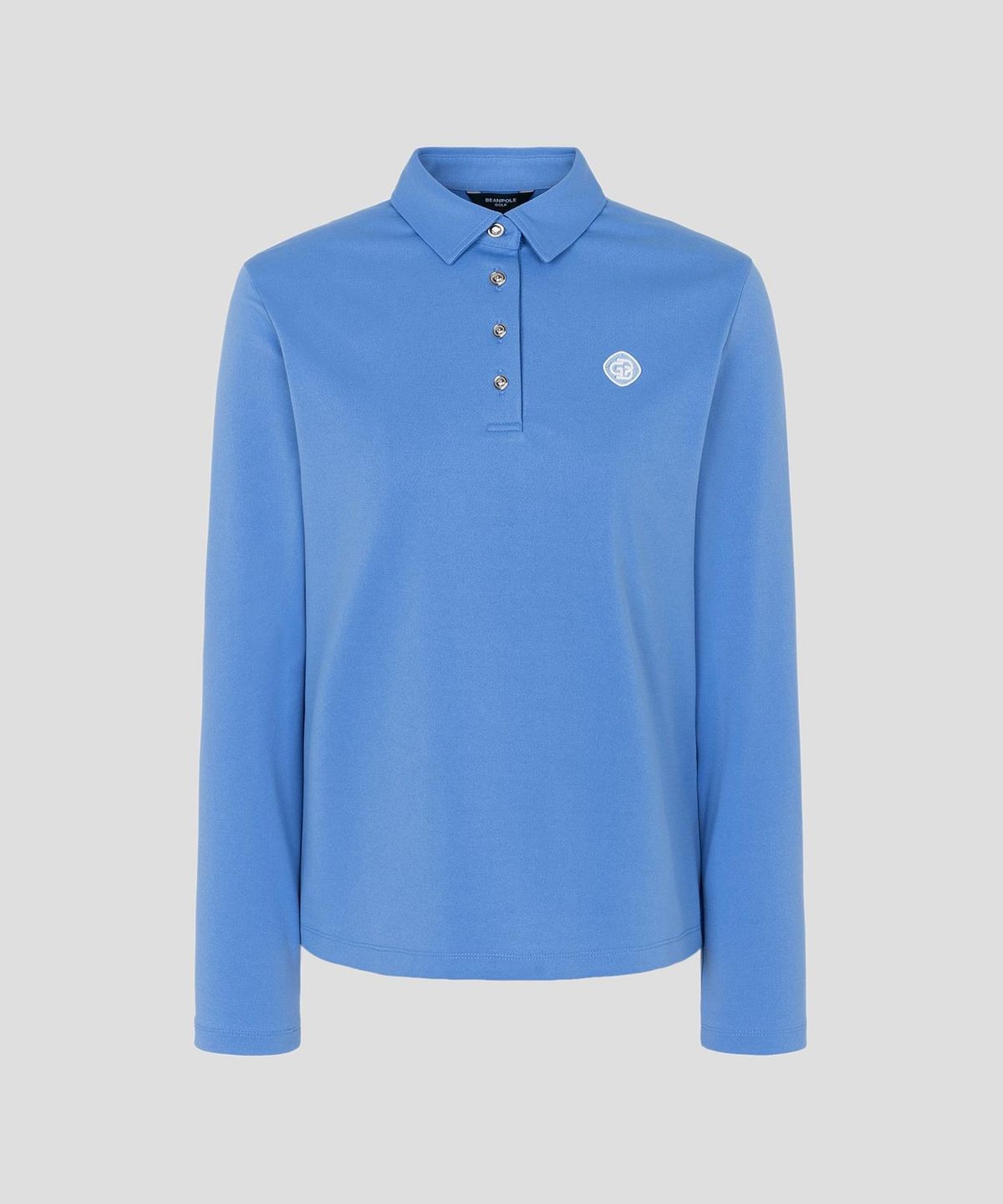 빈폴골프(BEANPOLE GOLF) 여성 베이직 칼라 긴소매 티셔츠 - 블루