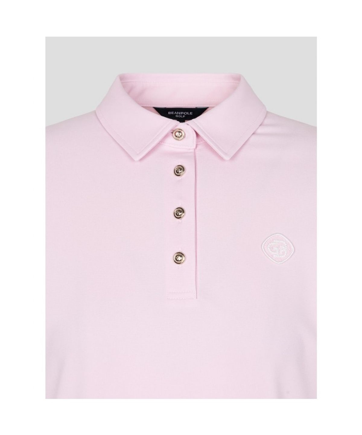 빈폴골프(BEANPOLE GOLF) 여성 베이직 칼라 긴소매 티셔츠 - 라이트 핑크