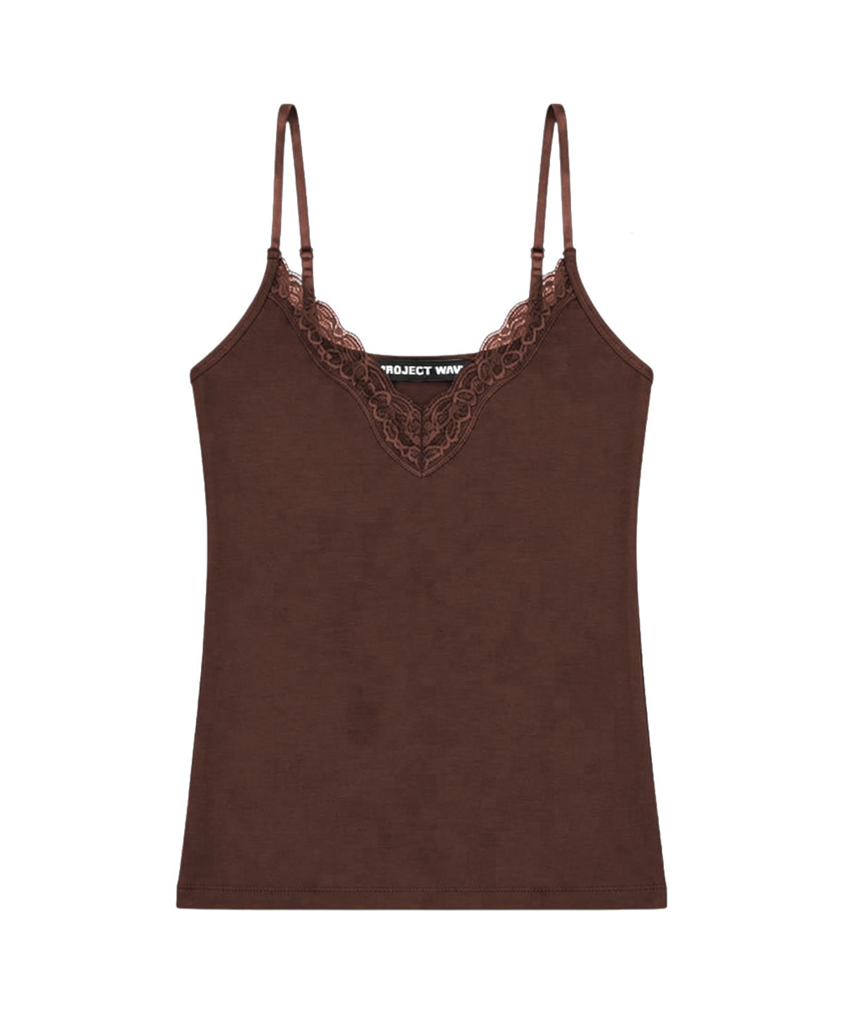 프로젝트 웨이브(PROJECT WAVE) Rose Lace Top (7color)