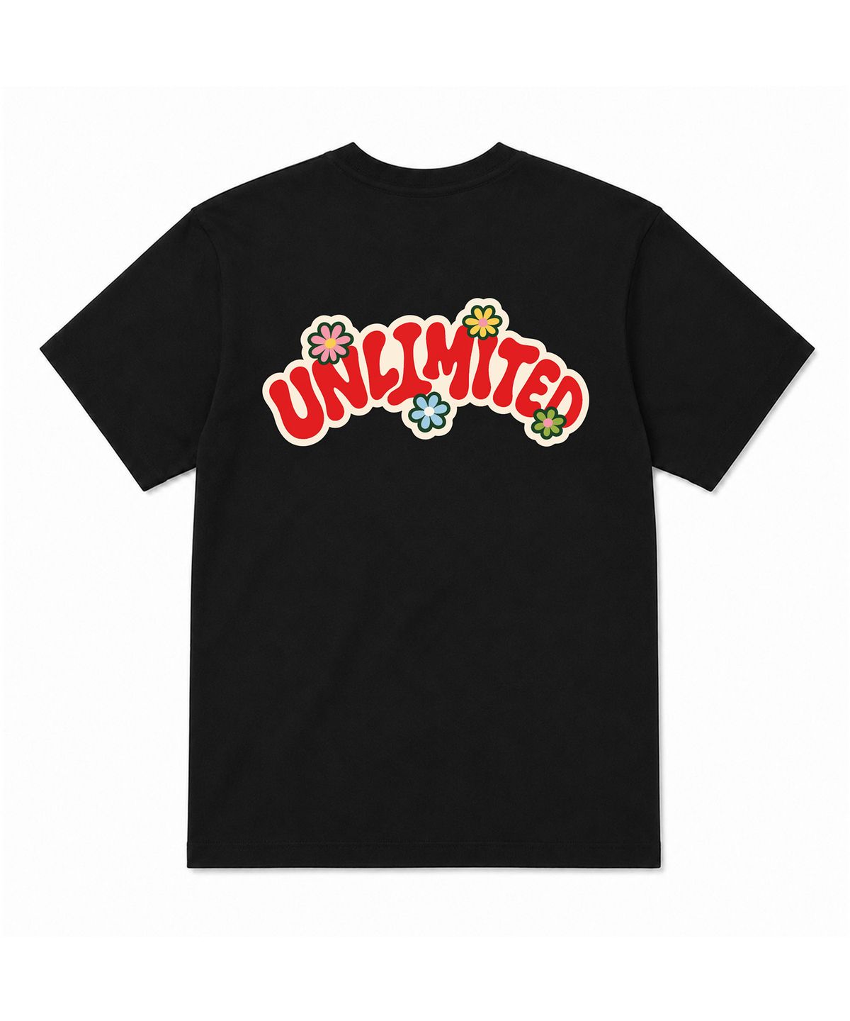 언리미트(UNLIMIT) CARTOON FLOWER TEE (U26BTTS67W)