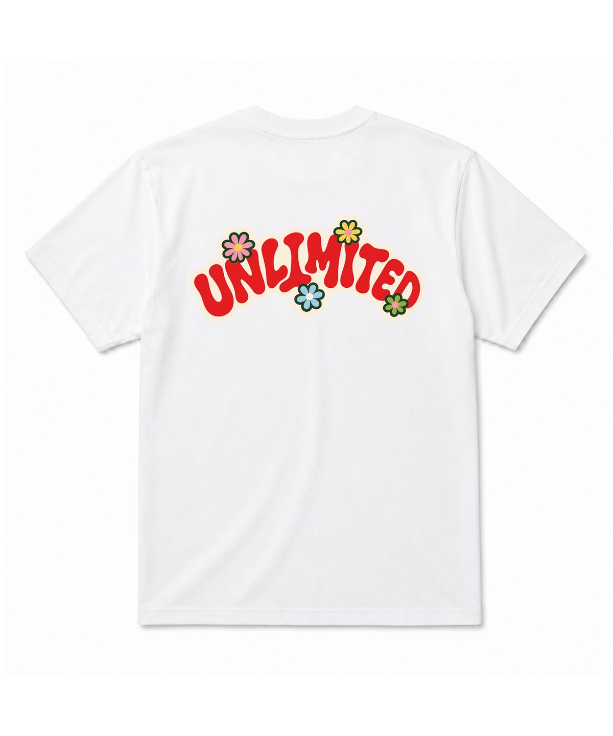 언리미트(UNLIMIT) CARTOON FLOWER TEE (U26BTTS67W)