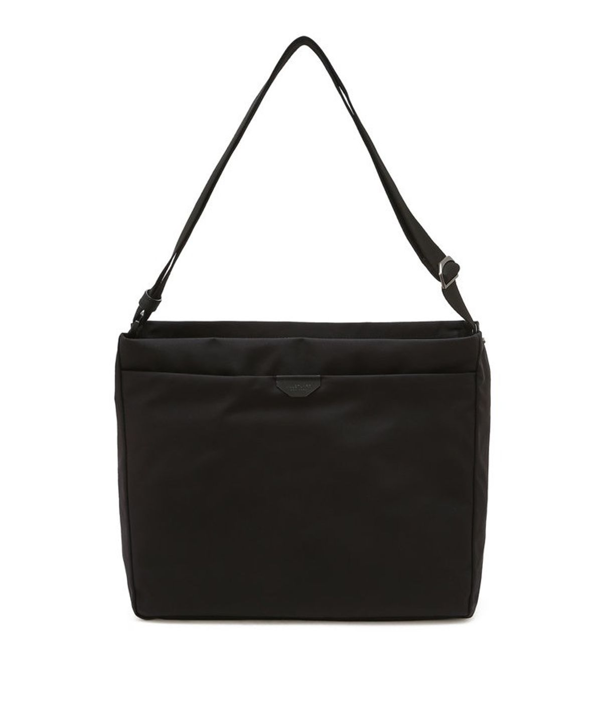 질스튜어트 맨 액세서리(JILLSTUART MEN ACC) 블랙 로고장식 나일론 크로스백 JUBA6F112BK