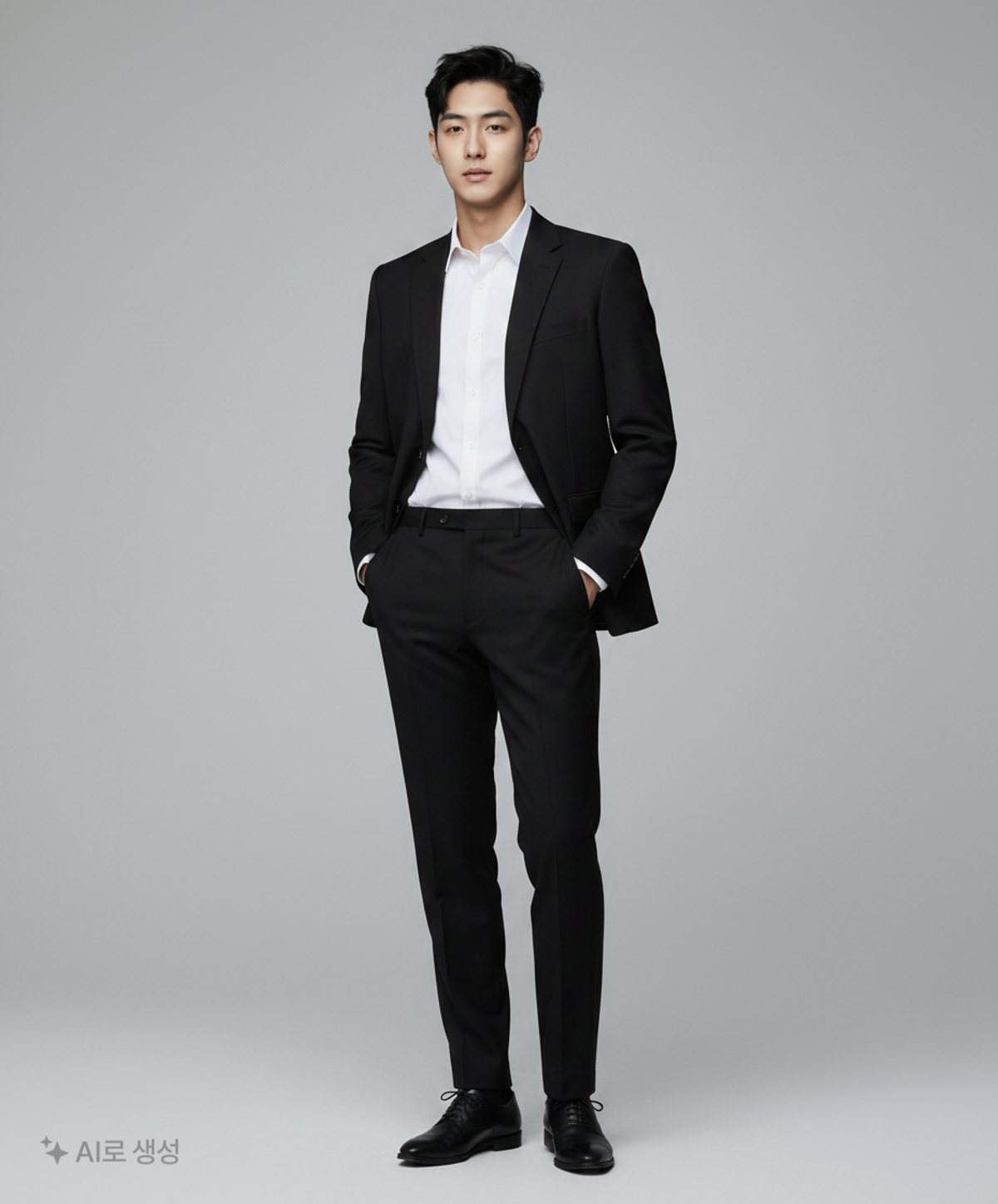 무신사 스탠다드(MUSINSA STANDARD) 베이식 블레이저 [블랙] L