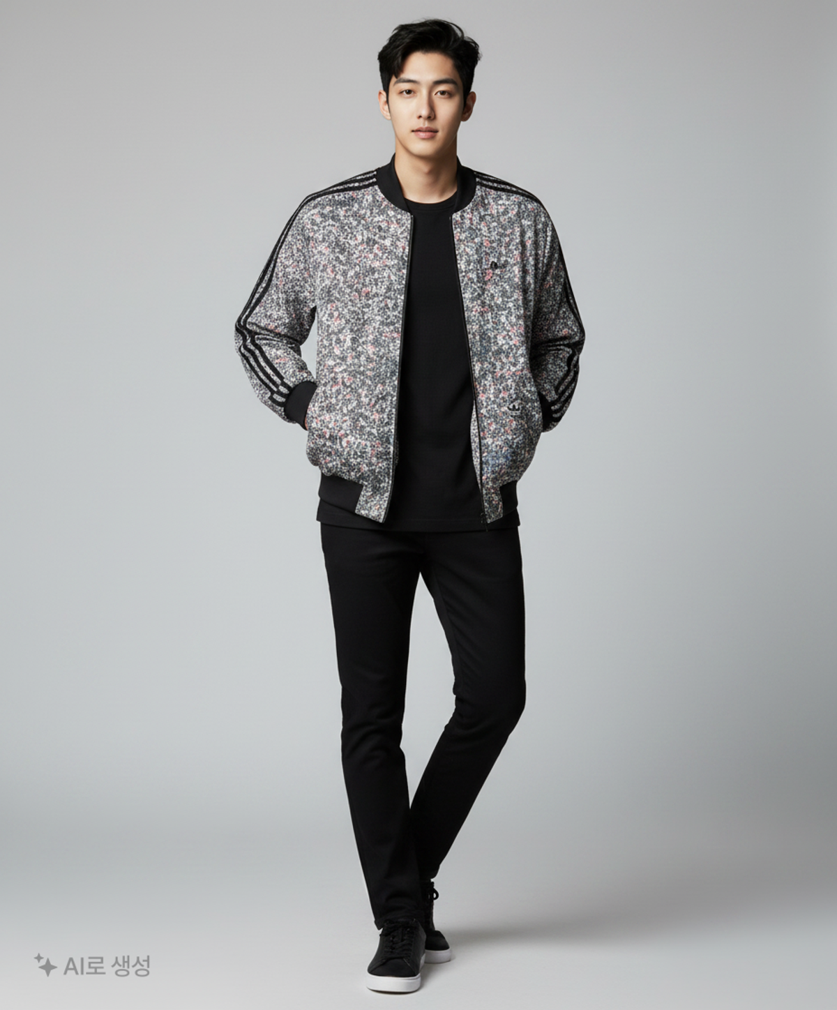 아디다스(ADIDAS) 트레이닝 재킷 XS