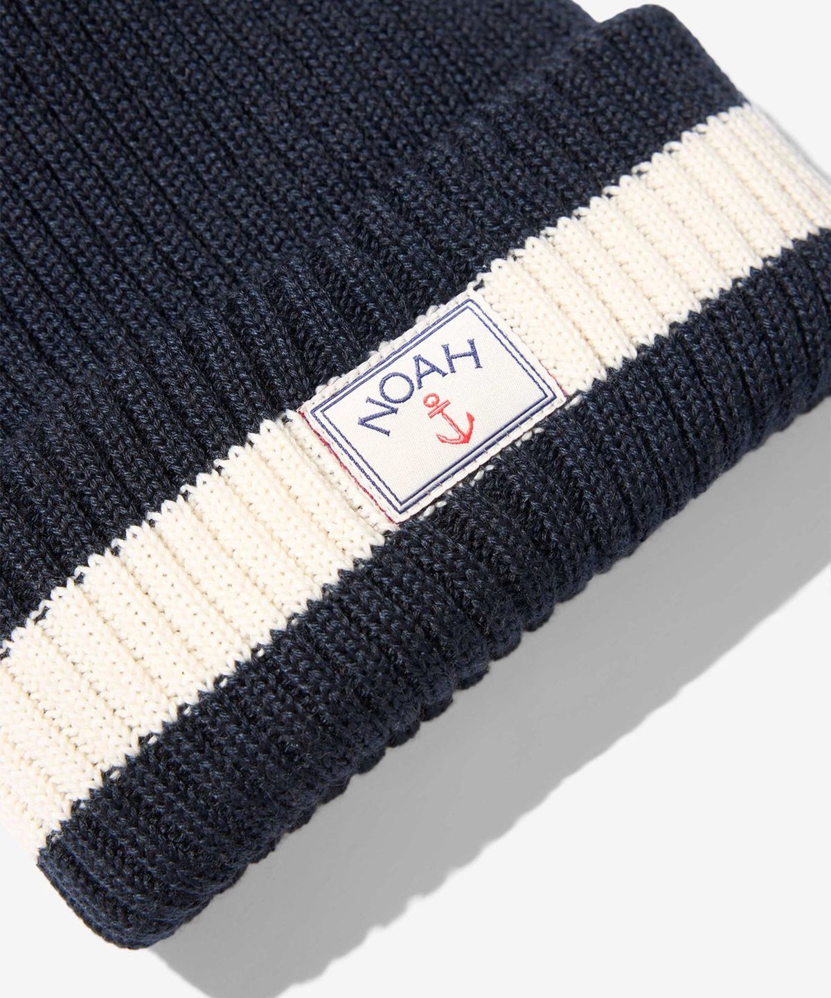 노아(NOAH) (U) 앵커 비니 네이비 화이트 ANCHOR BEANIE NAVY / WHITE