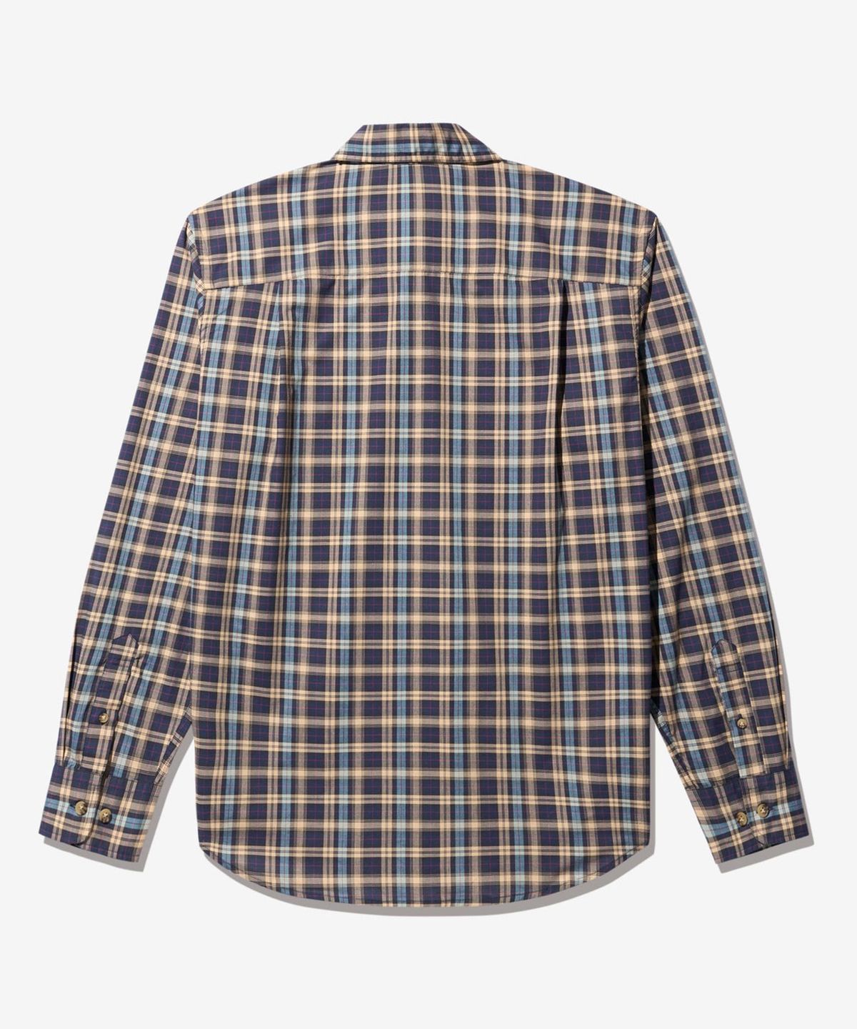 노아(NOAH) (U) 코튼 플레이드 셔츠 멀티 플레이드 COTTON PLAID SHIRT MULTI PLAID