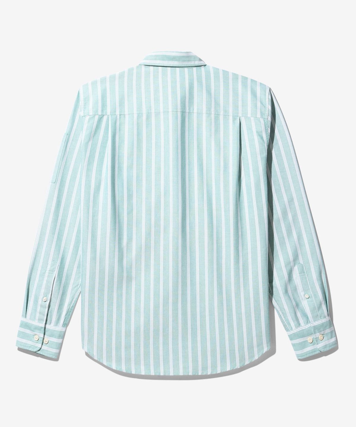 노아(NOAH) (U) 클래식 옥스포드 셔츠 그린 화이트 CLASSIC OXFORD SHIRT GREEN / WHITE STRIPE