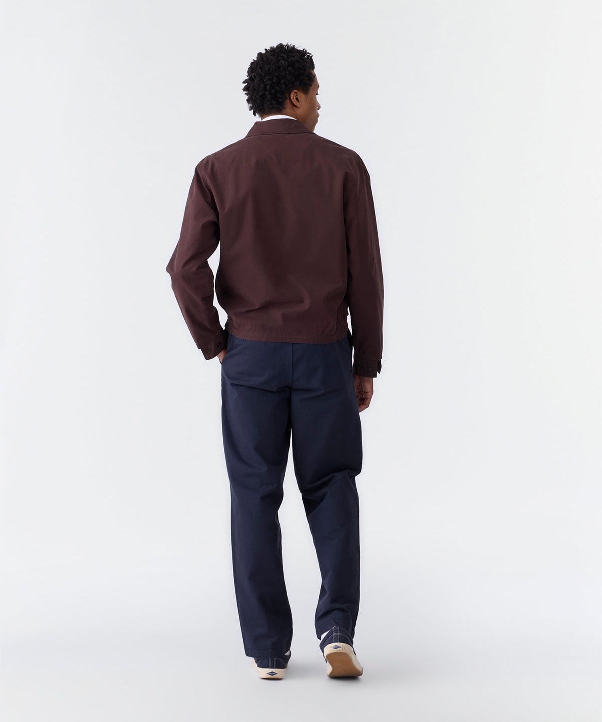 노아(NOAH) (U) 코튼 메카닉 재킷 브라운 COTTON MECHANICS JACKET BROWN