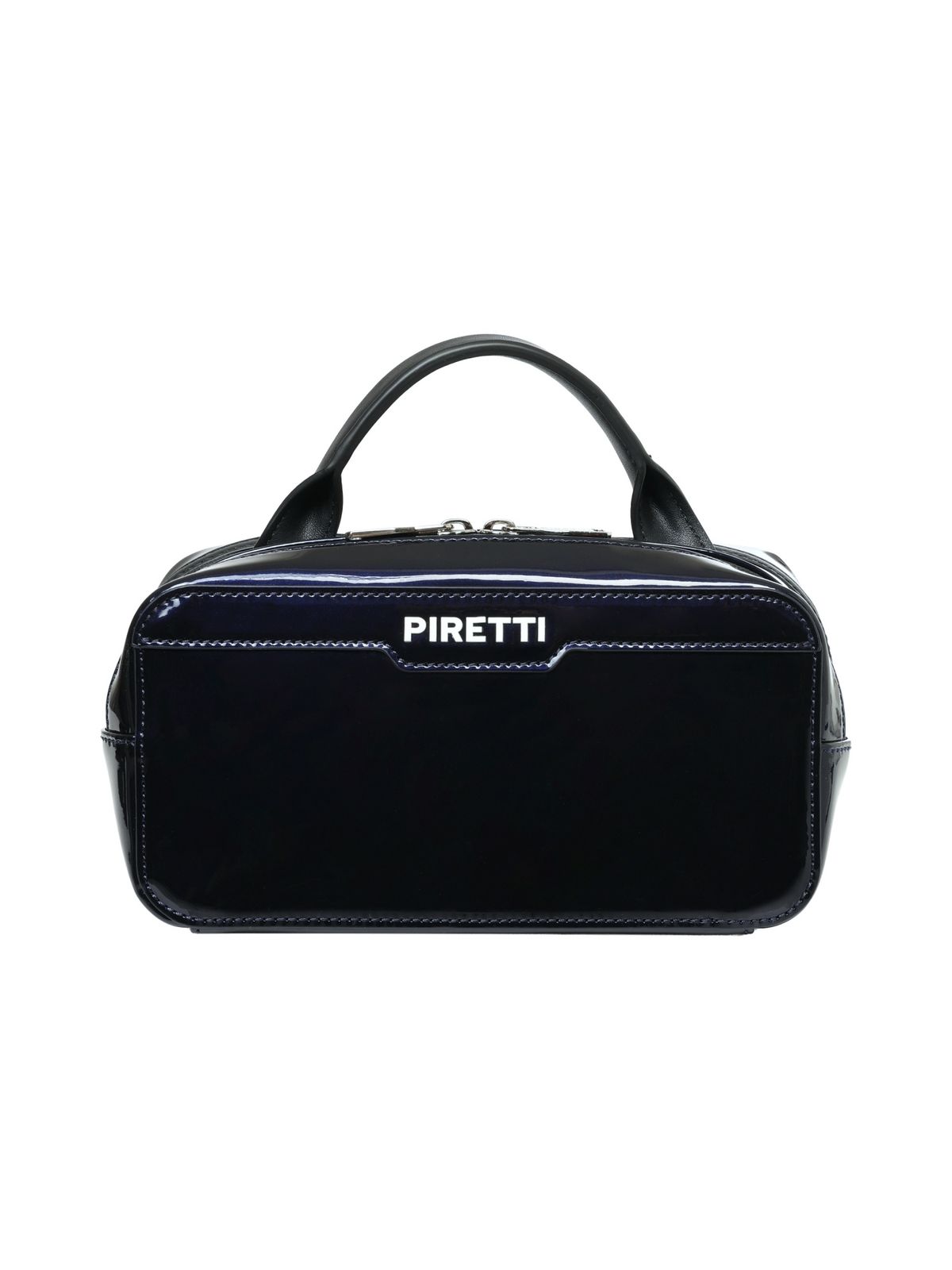 피레티(PIRETTI) PI 시그니처 뉴우먼 파우치백_RE_Dark Navy