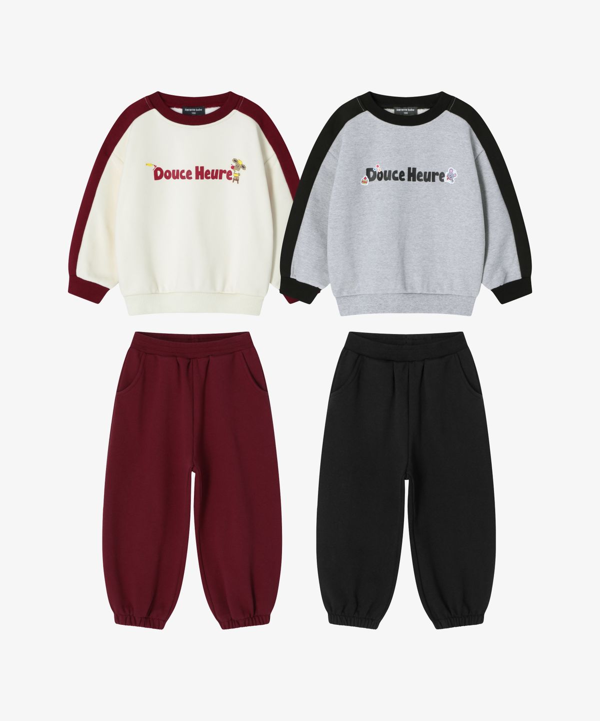 로토토베베(ROTOTOBEBE) 쭈리 배색 셋업 (2 color)