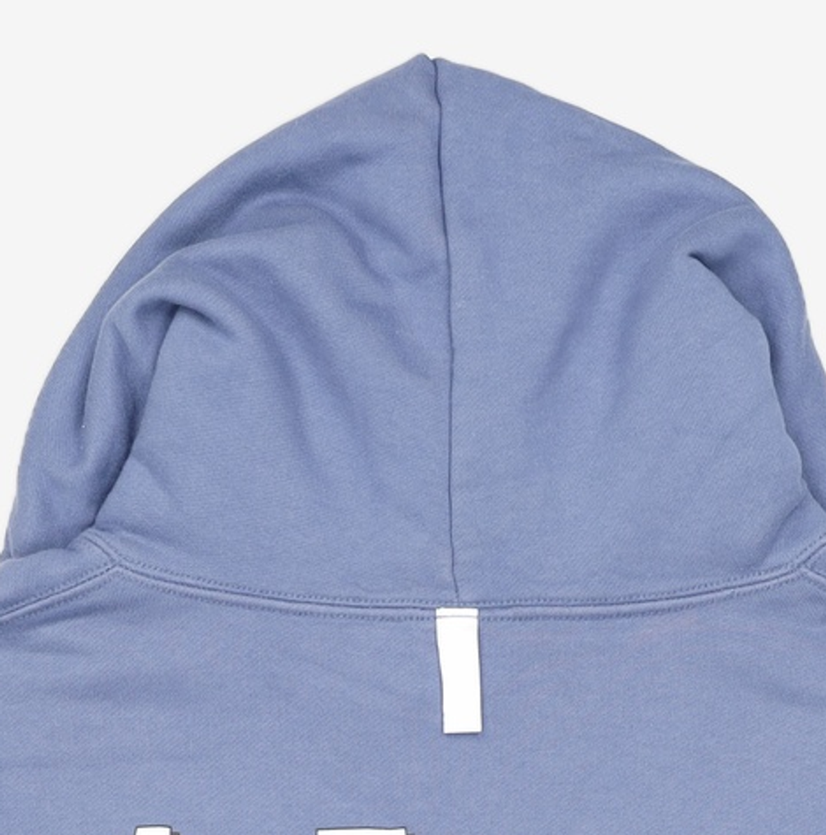 노매뉴얼(NOMANUAL) DOODLE LOGO HOODIE - LIGHT NAVY 105