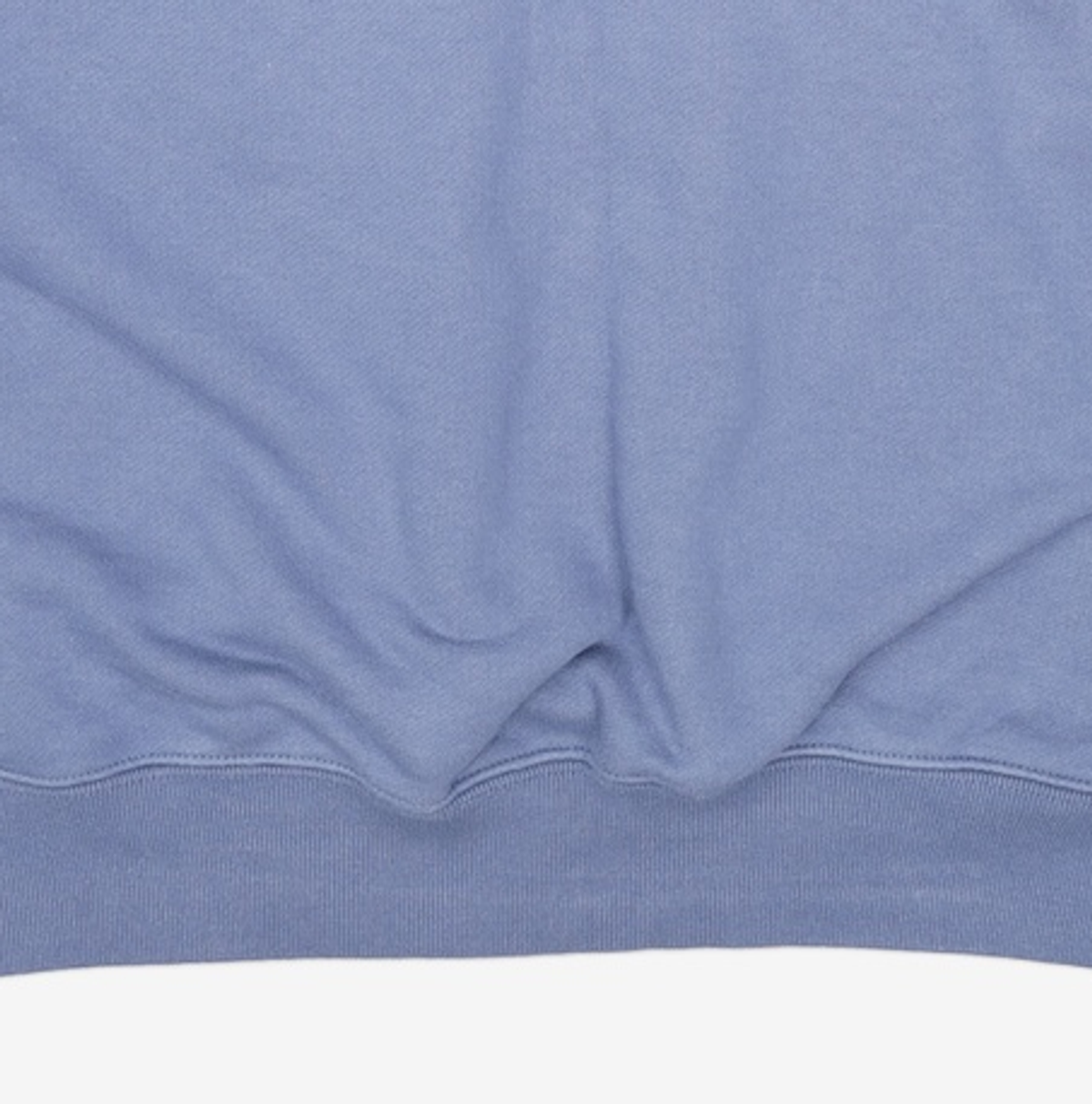 노매뉴얼(NOMANUAL) DOODLE LOGO HOODIE - LIGHT NAVY 105