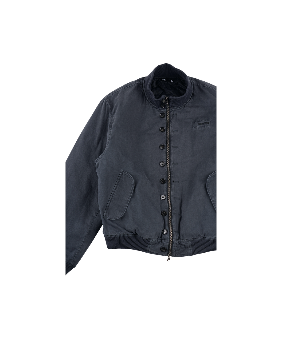 이알티알(ERTR) Franco Bomber Jacket Navy