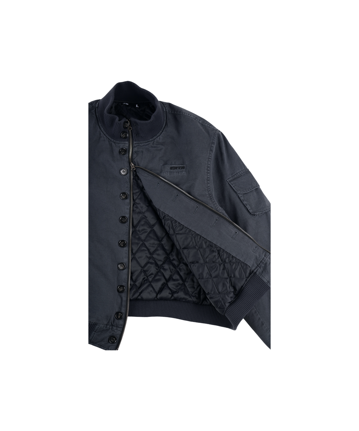 이알티알(ERTR) Franco Bomber Jacket Navy