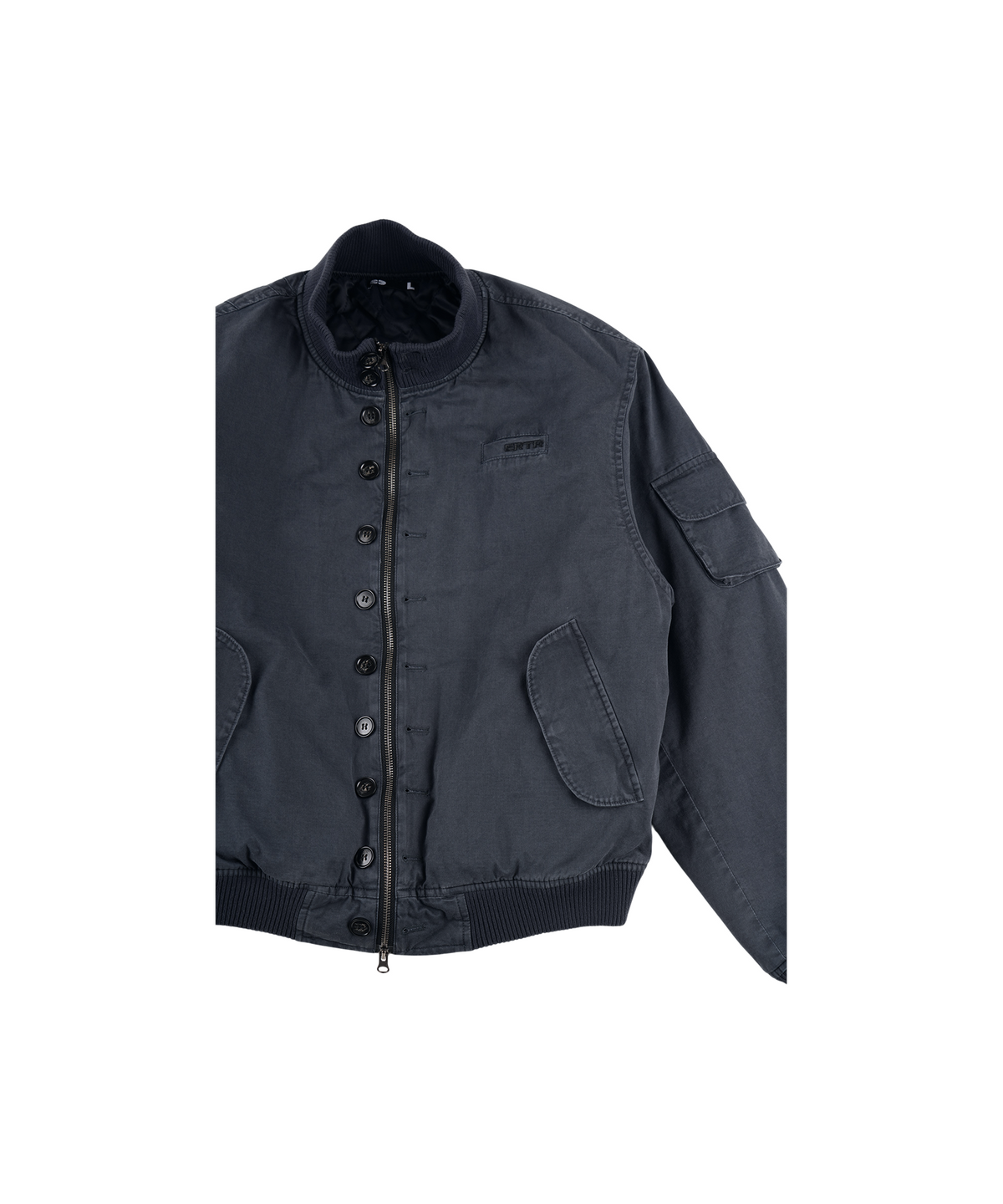 이알티알(ERTR) Franco Bomber Jacket Navy