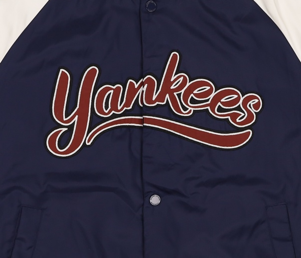 엠엘비(MLB) 나일론 블로킹 컬시브 바시티 자켓 NY (Navy) 105